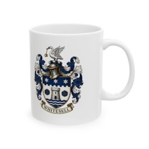 Whitesell Coat of Arms 11oz Ceramic Coffee Mug