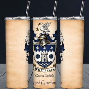 Whitesell Tumbler 20oz Stainless Steel Double-Wall Tumbler Coat of Arms